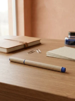 Natural Eco-Friendly Ball Point Pen - Design 1