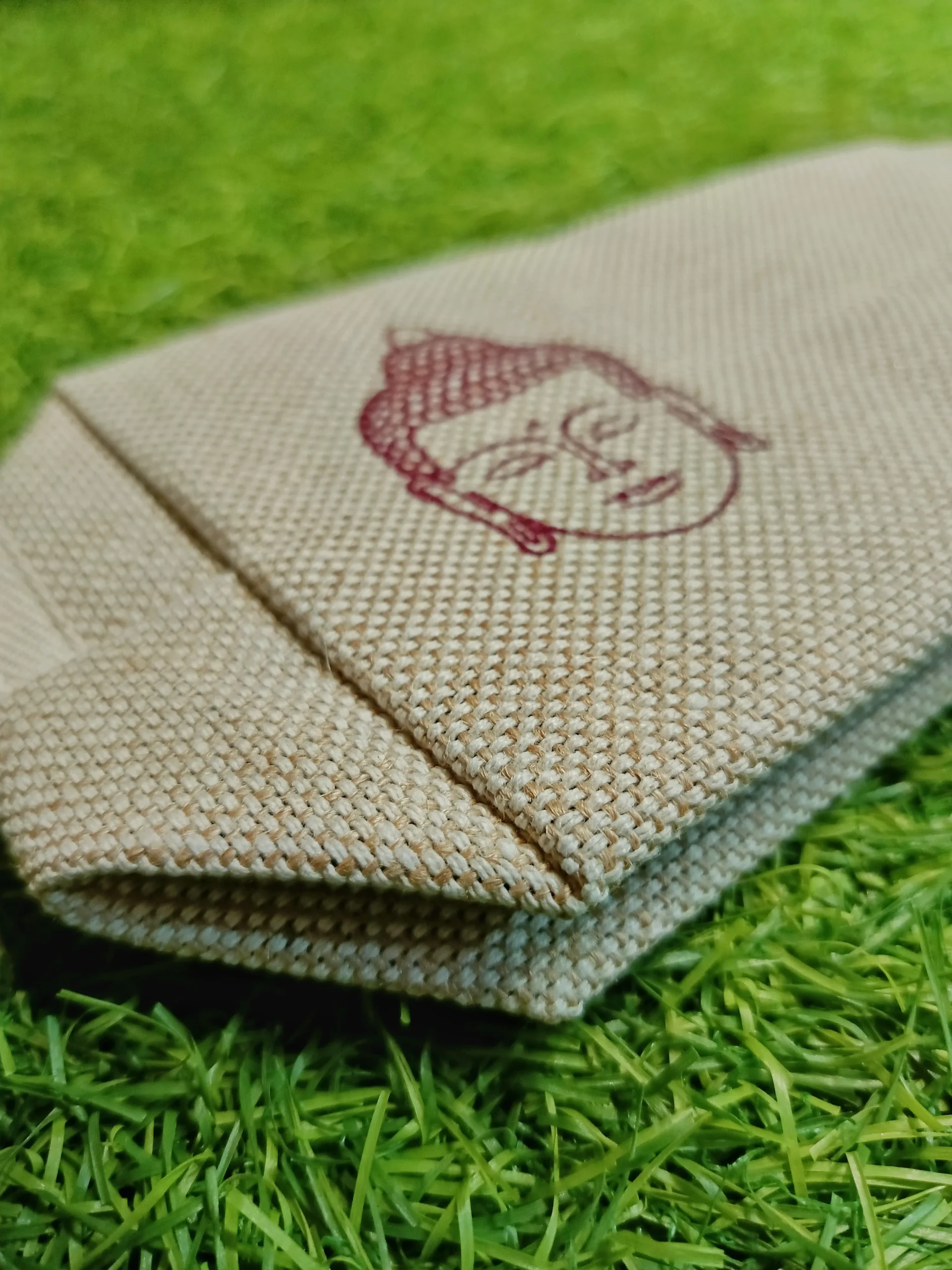 Adventure pencil pouch bag - Buddha Print - Image 2