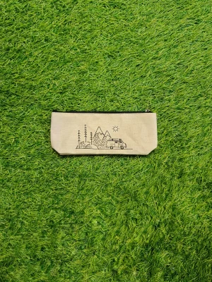Adventure pencil pouch bag - Mountains