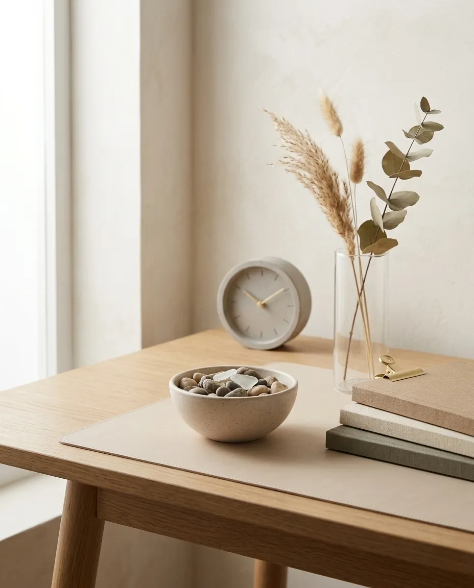 Eco-Friendly Rice Husk Serving Bowl - Rounded Design - Off White - Image 3