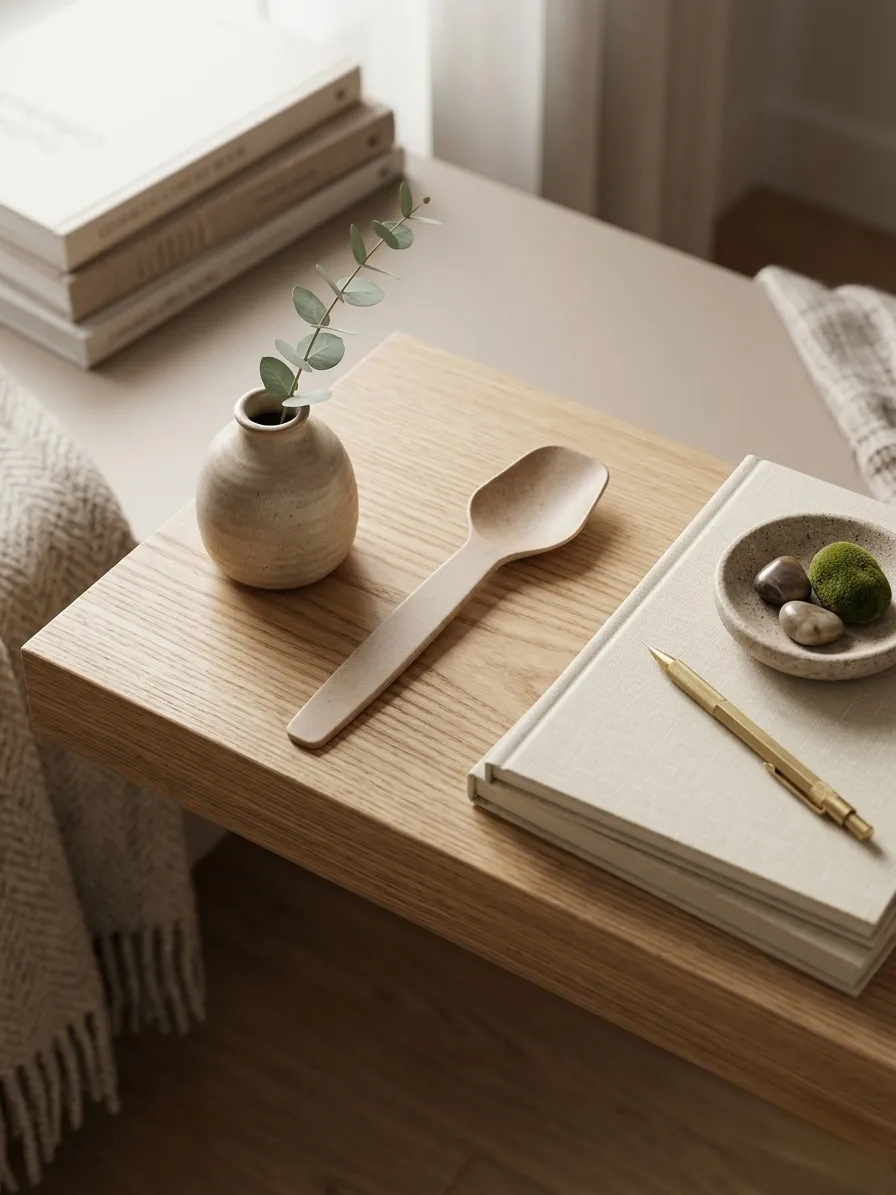 Eco-Friendly Rice Husk Serving Spoon - Image 3