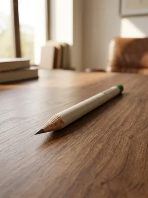 Eco-Friendly Natural Wooden Writing Pencil