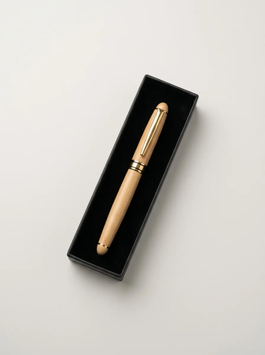 Bamboo Pen with Presentation Gift Box