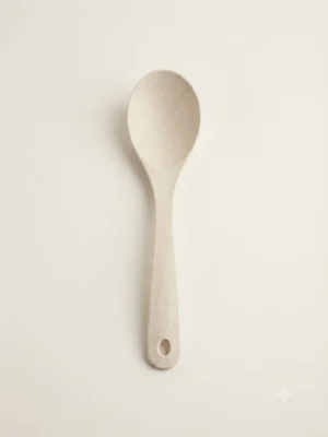 Eco-Friendly Rice Husk Serving Spoon