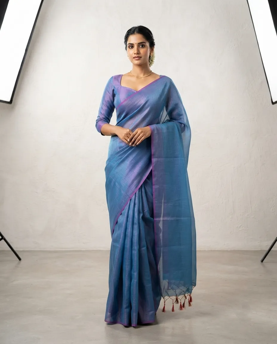 Silk Saree with Traditional Styling and Smooth Drape for Festive Events, Family Functions and Special Occasions