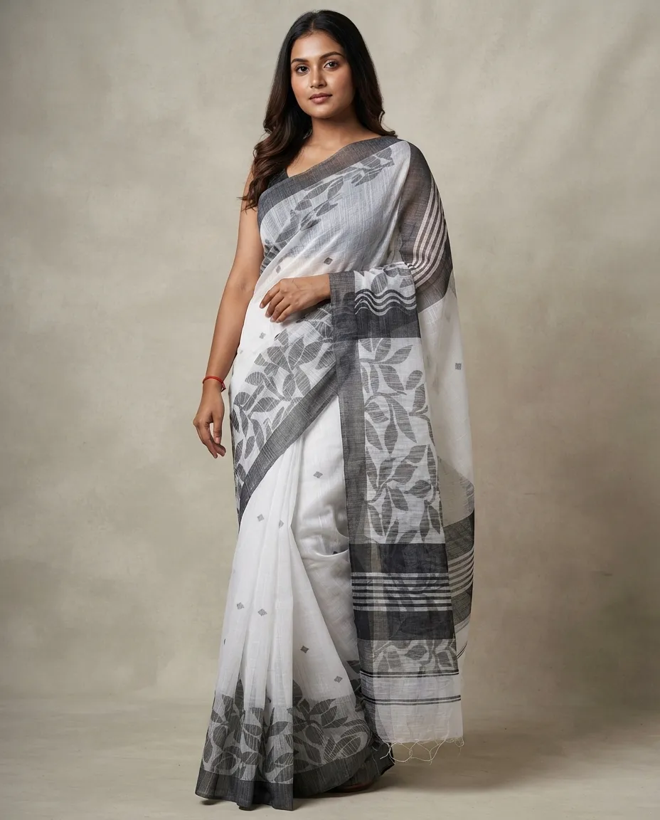 Cotton Saree with Comfortable Drape and Versatile Traditional Styling for Everyday Wear, Family Gatherings and Casual Occasions